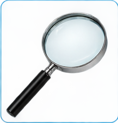 Ilustración de Magnifying glass